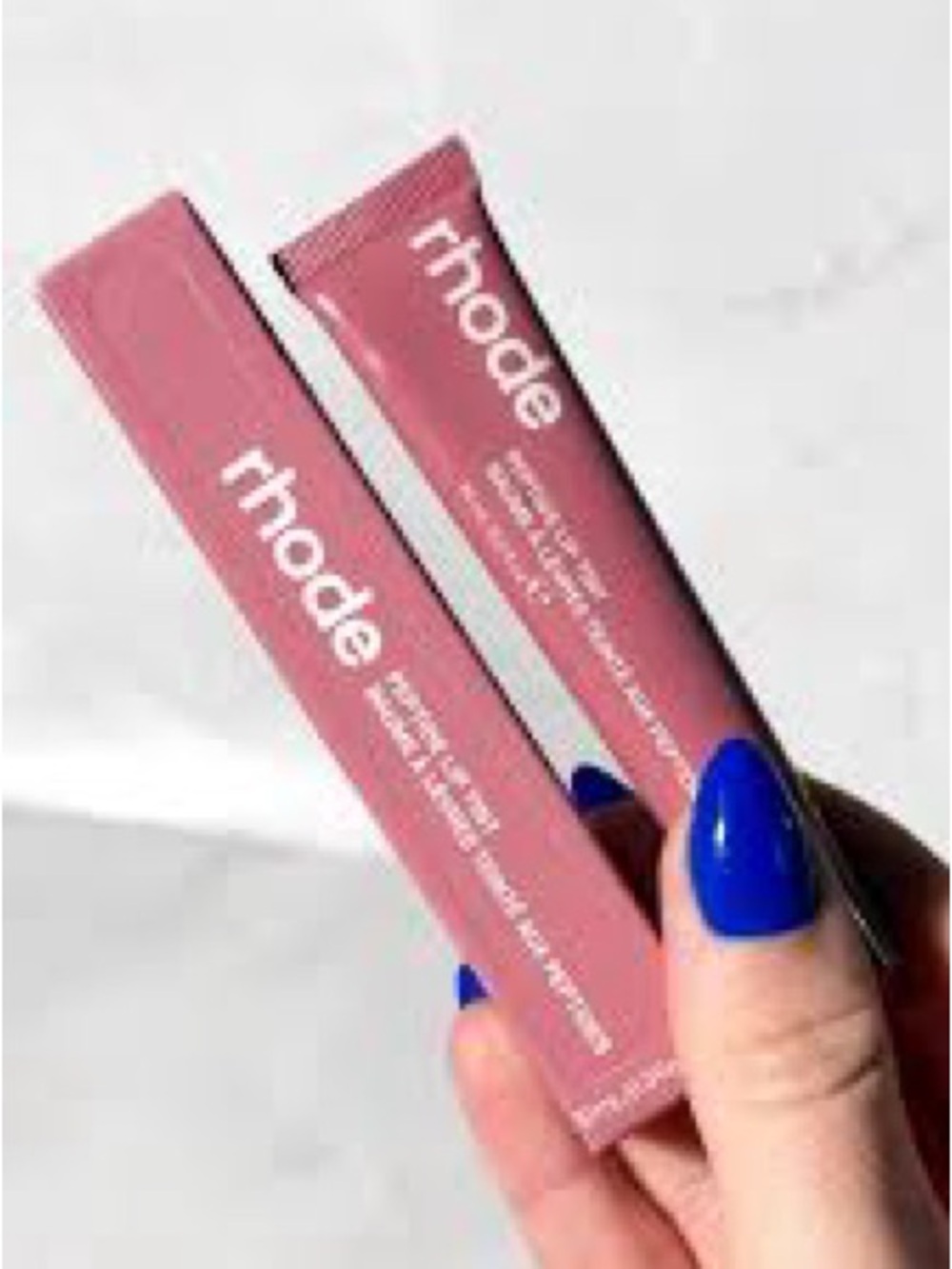 RHODE Sheer Lip tint (salty Tan)